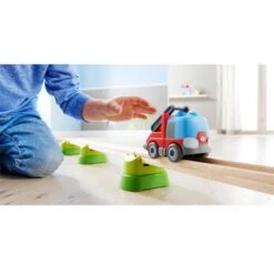 HABA Kugelbahn Kullerbü - Feuerwehr-Leiterwagen, Spielfahrzeug -Haba Verkaufsgeschäft HABA Kugelbahn Kullerb Feuerwehr Leiterwagen Spielfahrzeug@@1sk0h01k 3