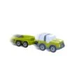 HABA Kullerbü - Geländewagen Mit Anhänger, Spielfahrzeug