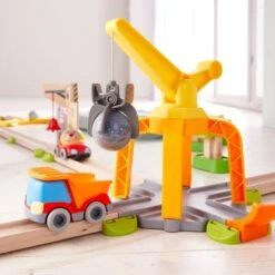 HABA Kullerbü - Spielbahn Freie Bahn – Verladekran -Haba Verkaufsgeschäft HABA Kullerb Spielbahn Freie Bahn Verladekran@@1875744 6