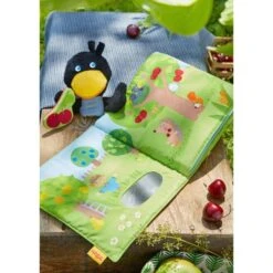 HABA Stoffbuch Obstgarten, Lernbuch -Haba Verkaufsgeschäft HABA Stoffbuch Obstgarten Lernbuch@@1731582 5