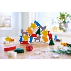 HABA Tier Auf Tier - Das Weihnachtliche Stapelspiel, Geschicklichkeitsspiel -Haba Verkaufsgeschäft HABA Tier auf Tier Das weihnachtliche Stapelspiel Geschicklichkeitsspiel@@1678970 3