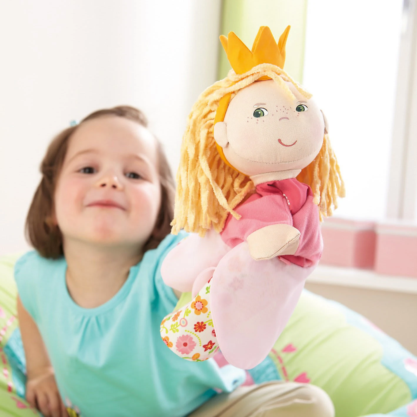 Haba 2179 Handpuppe Prinzessin 4 Haba 2179 Handpuppe Prinzessin – Bild 2