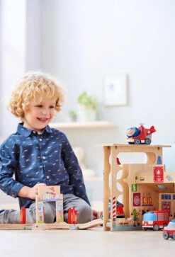 Haba 304847 Kullerbü – Spielbahn Feuerwehrwache -Haba Verkaufsgeschäft haba 304847 kullerbu spielbahn feuerwehrwache 4