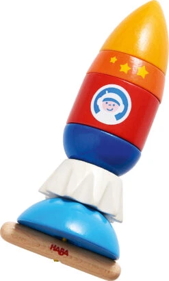 Haba 305228 Fädelspiel Rakete