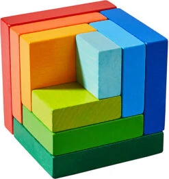 Haba 305460 3D-Legespiel Farbenwürfel, 10-tlg. -Haba Verkaufsgeschäft haba 305460 3d legespiel farbenwurfel 10 tlg 2