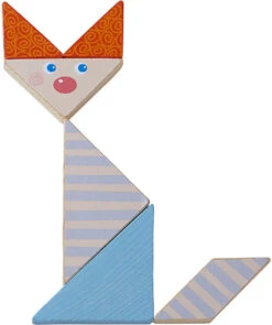 Haba 305777 Legespiel Bunter Tangram-Mix, 21-tlg. -Haba Verkaufsgeschäft haba 305777 legespiel bunter tangram mix 21 tlg 5