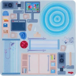 Haba 306157 Little Friends – Puppenhaus Klebe-Deko-Accessoires Stadtvilla -Haba Verkaufsgeschäft haba 306157 little friends puppenhaus klebe deko accessoires stadtvilla 3