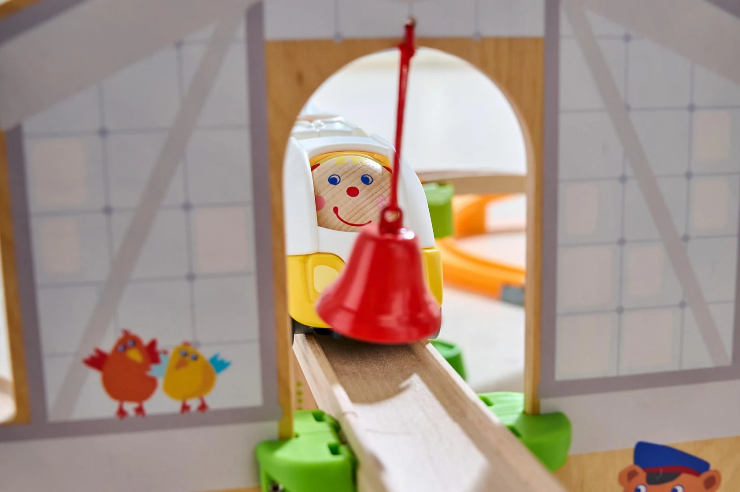 Haba 306745 Kullerbü – Spielbahn Bahnhof 6 Haba 306745 Kullerbü – Spielbahn Bahnhof – Bild 4