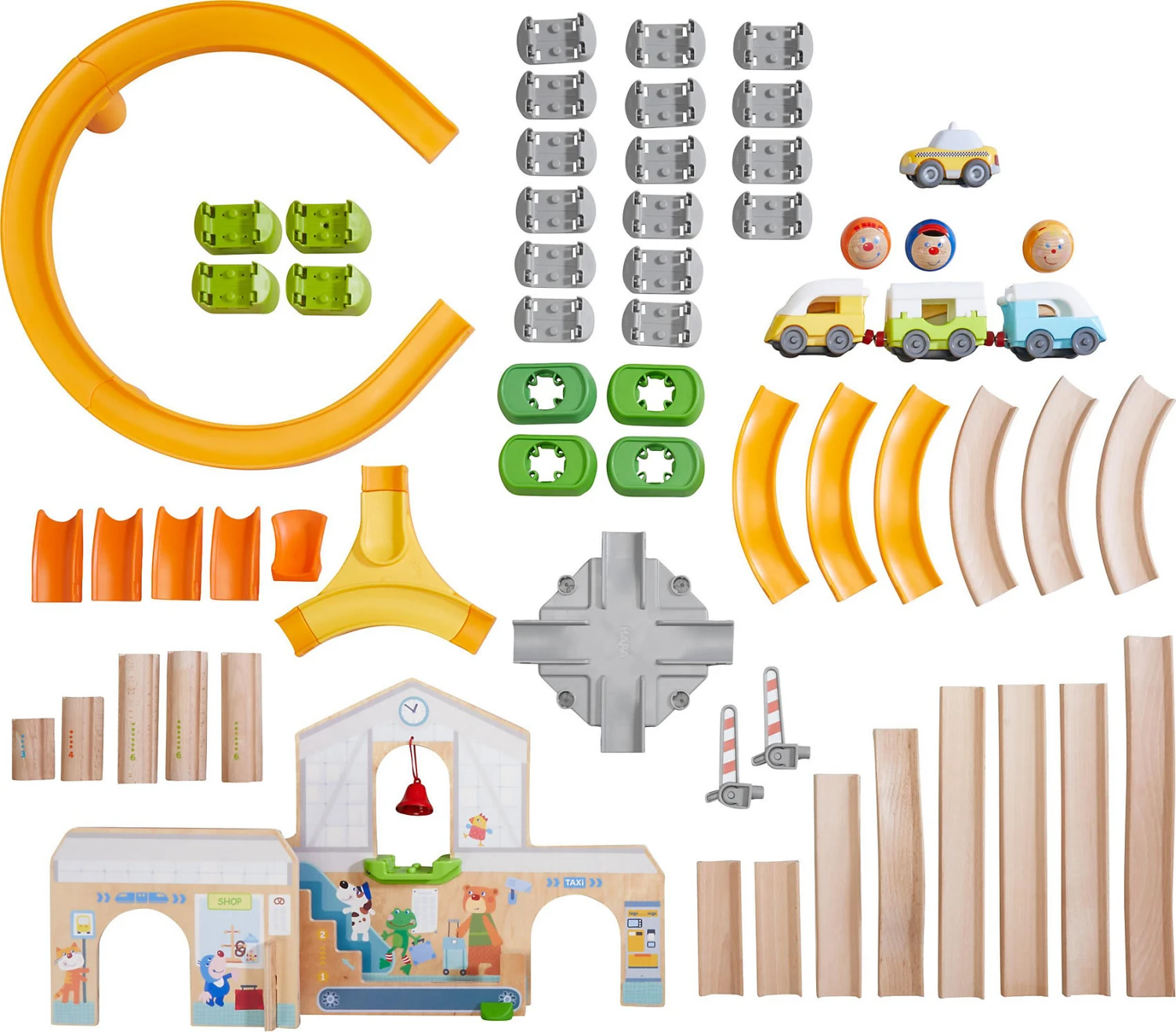 Haba 306745 Kullerbü – Spielbahn Bahnhof 9 Haba 306745 Kullerbü – Spielbahn Bahnhof – Bild 7