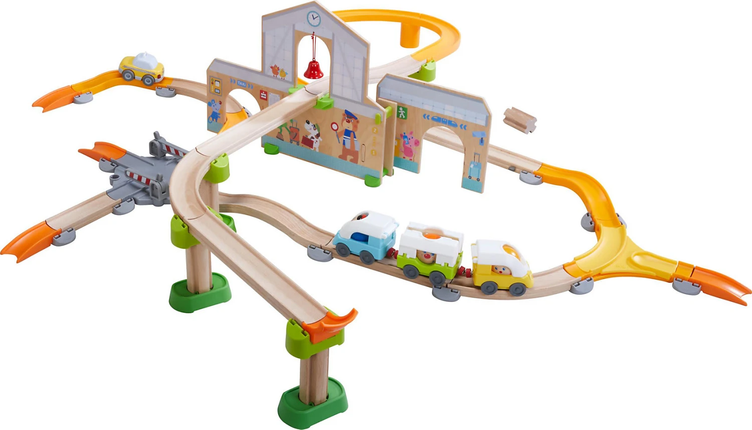 Haba 306745 Kullerbü – Spielbahn Bahnhof 3 Haba 306745 Kullerbü – Spielbahn Bahnhof
