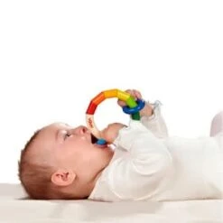 Haba Greifling Kringelringel Aus Holz In Natur -Haba Verkaufsgeschäft haba greifling kringelringel aus holz in natur 2