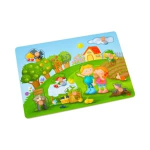 Haba Greifpuzzle Obstgarten In Mehrfarbig 3 Haba Greifpuzzle Obstgarten In Mehrfarbig